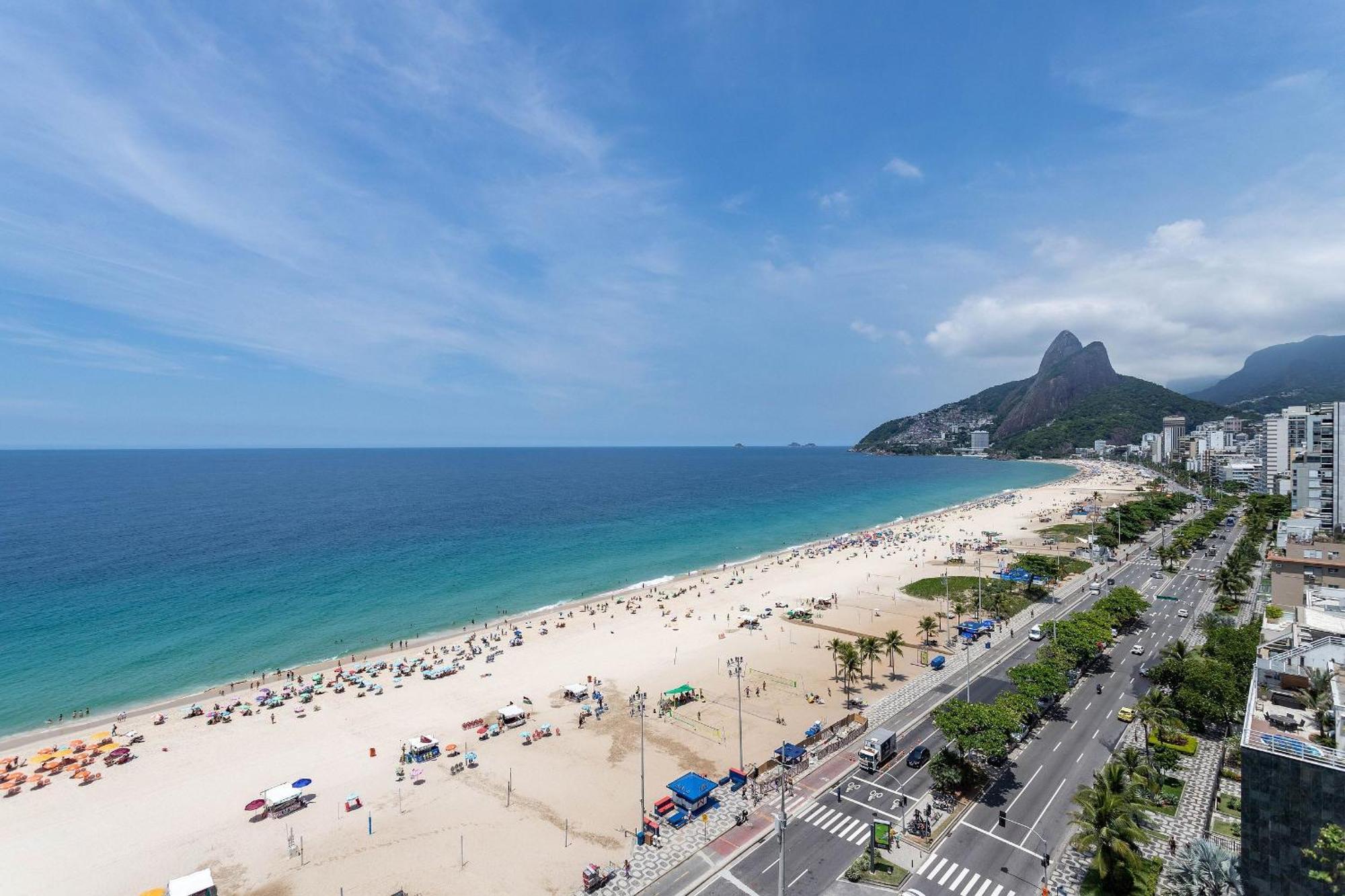 Apartamento Moderno em Prédio à Beira-mar na Praia de Ipanema Rio de Janeiro Extérieur photo