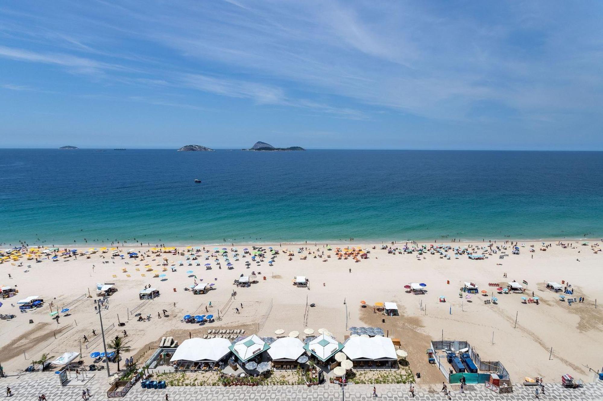 Apartamento Moderno em Prédio à Beira-mar na Praia de Ipanema Rio de Janeiro Extérieur photo