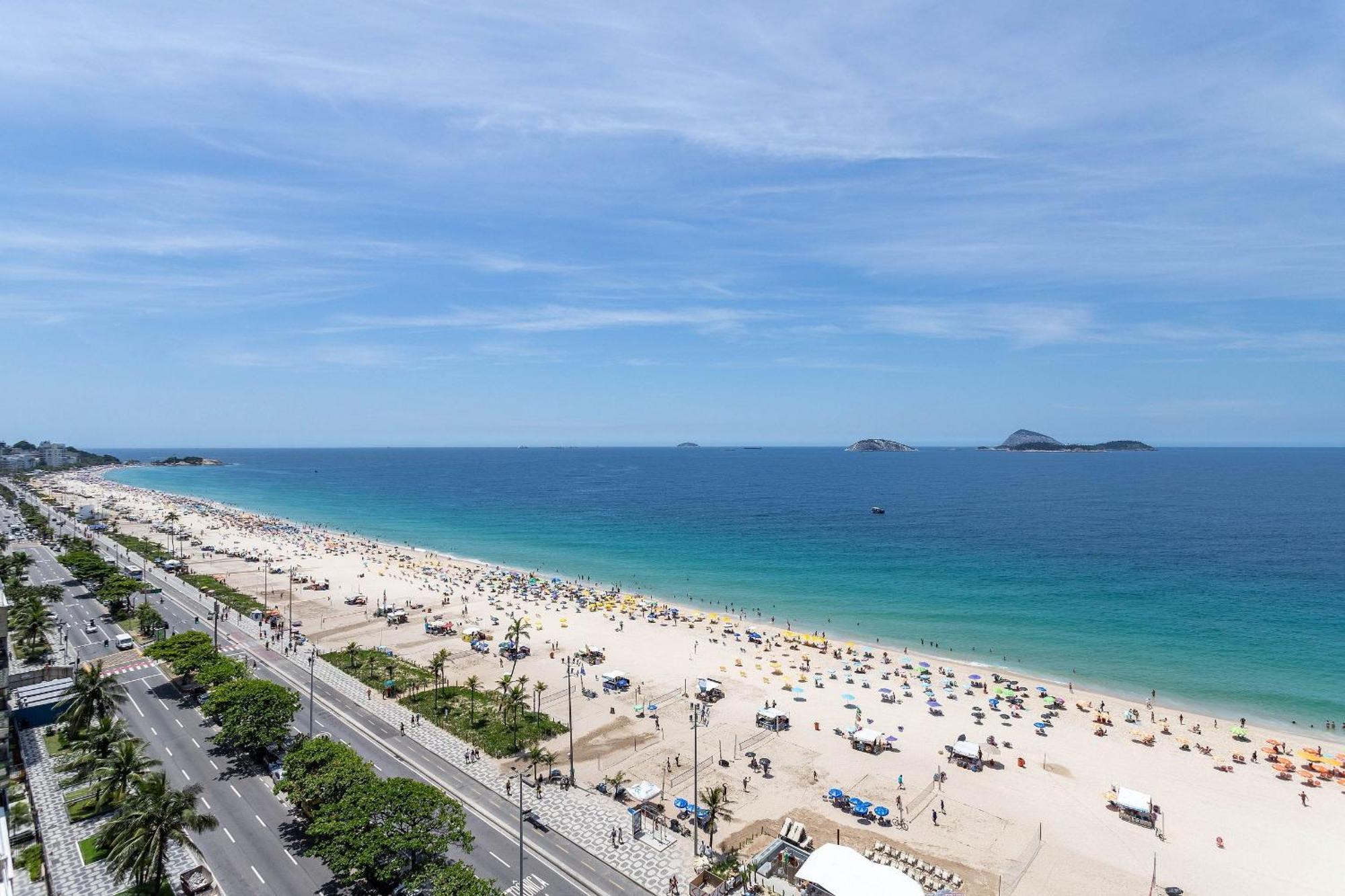 Apartamento Moderno em Prédio à Beira-mar na Praia de Ipanema Rio de Janeiro Extérieur photo