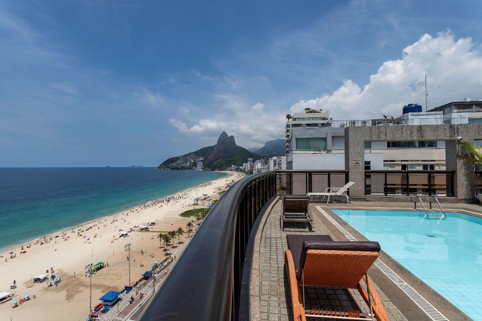 Apartamento Moderno em Prédio à Beira-mar na Praia de Ipanema Rio de Janeiro Extérieur photo