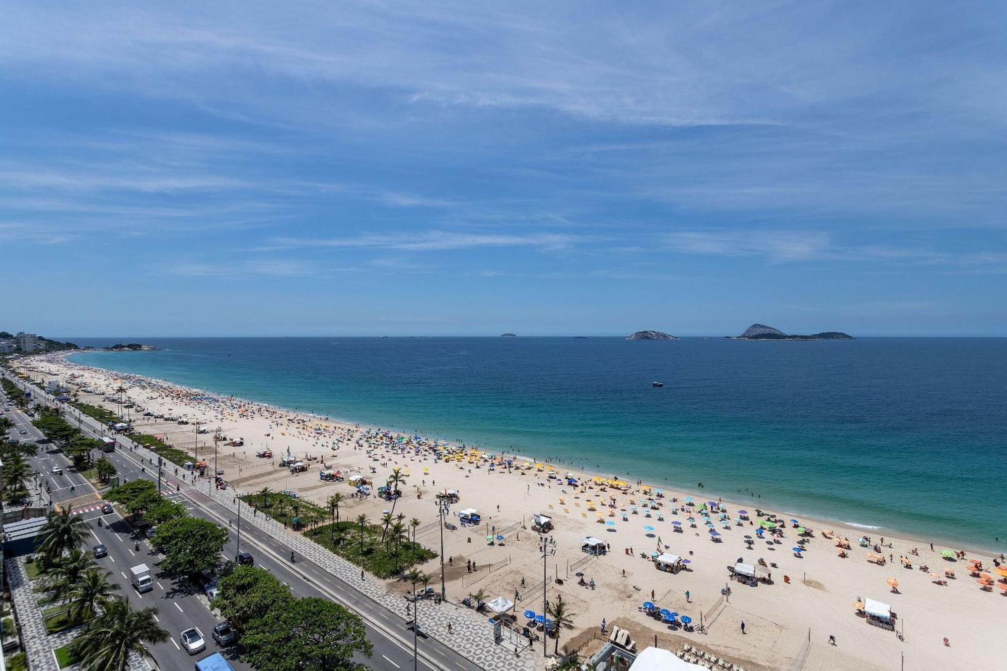 Apartamento Moderno em Prédio à Beira-mar na Praia de Ipanema Rio de Janeiro Extérieur photo